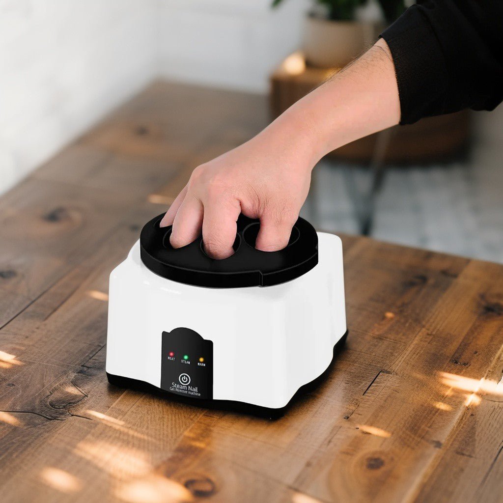 36W Steam Gel Nail Polish Remover Gel Polishing Remover Electric Nail Enhancement Tools Suitable for Nail Salons and Household - The Snowbox