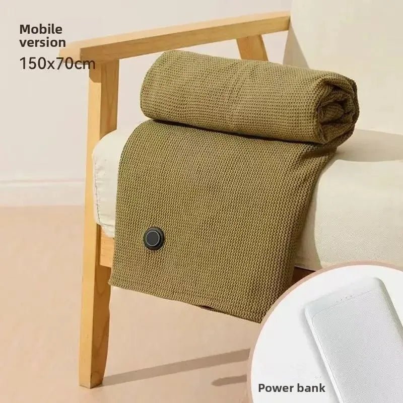 Heated Shawl Wraps USB Heated Blanket Soft Warm Heating Scarf Cold Weather Winter Scarf 3 Heating Level Heated Shawl Portable - The Snowbox